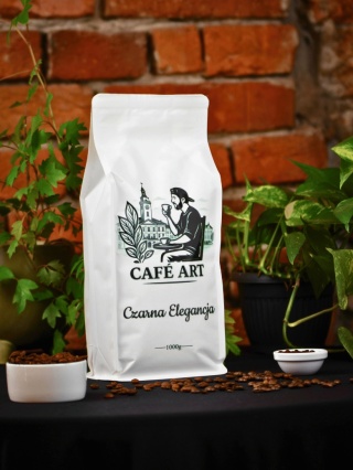 Kawa ziarnista Czarna Elegancja 1000g