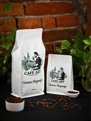 Kawa ziarnista Czarna Elegancja 250g