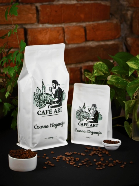 Kawa ziarnista Czarna Elegancja 250g